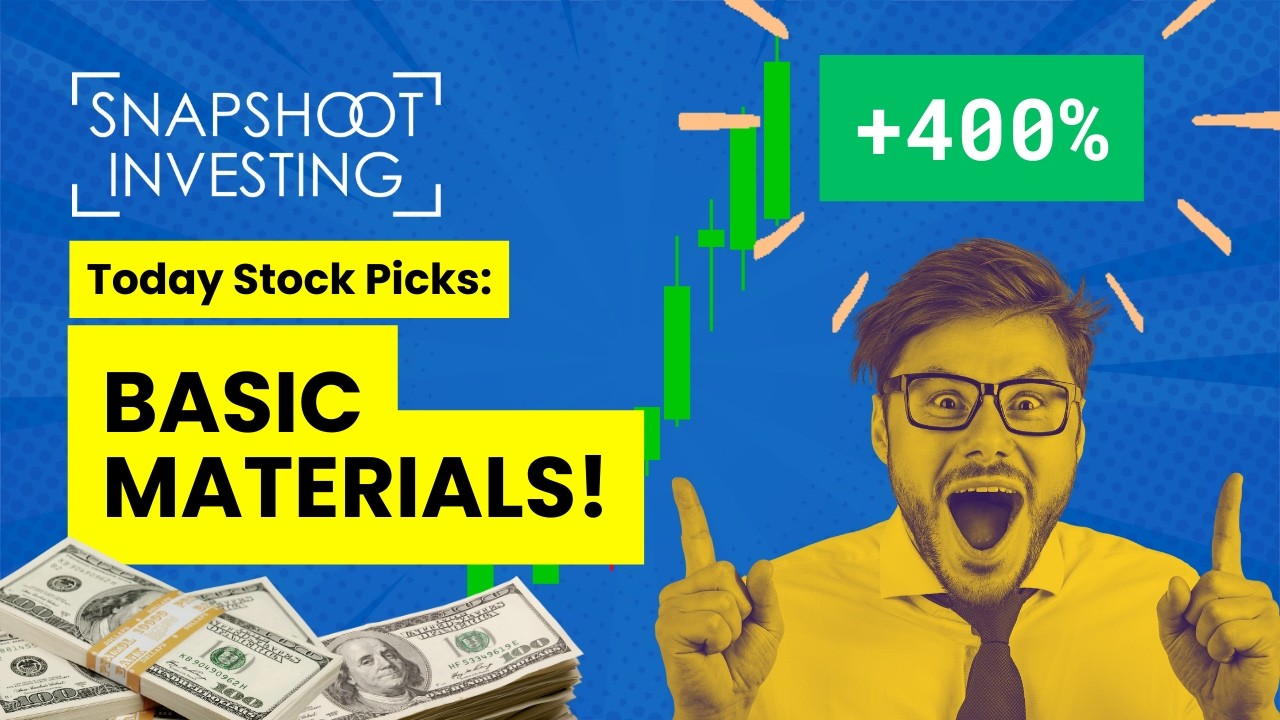 BEST Stock Picks in 2024! 6 Basic Materials Sectors For Beginners