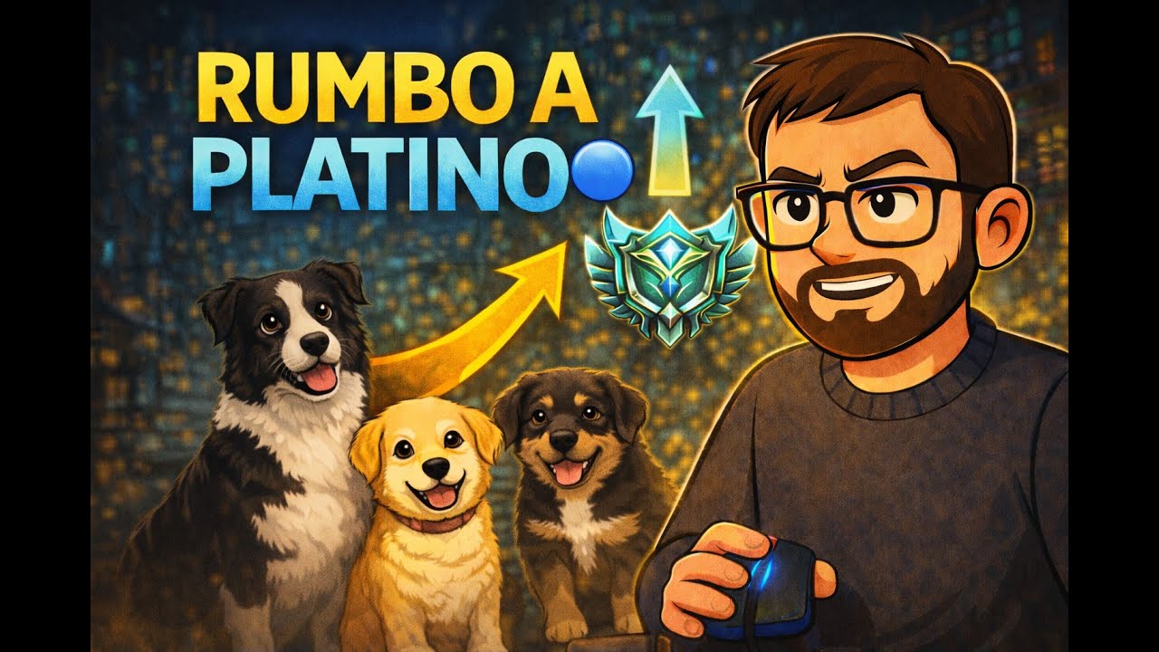 🔵 Rumbo a Platino Día 4🔥 | Ranked desde Oro, Focus Total y Seguimos Subiendo | LoL Español vert