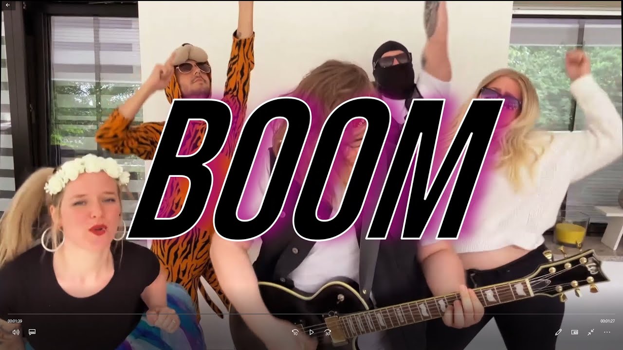 BOOM BOOM BOOM BOOM - Vengaboys Punk Rock Cover by stuvvv and friends (Official Musicvideo)