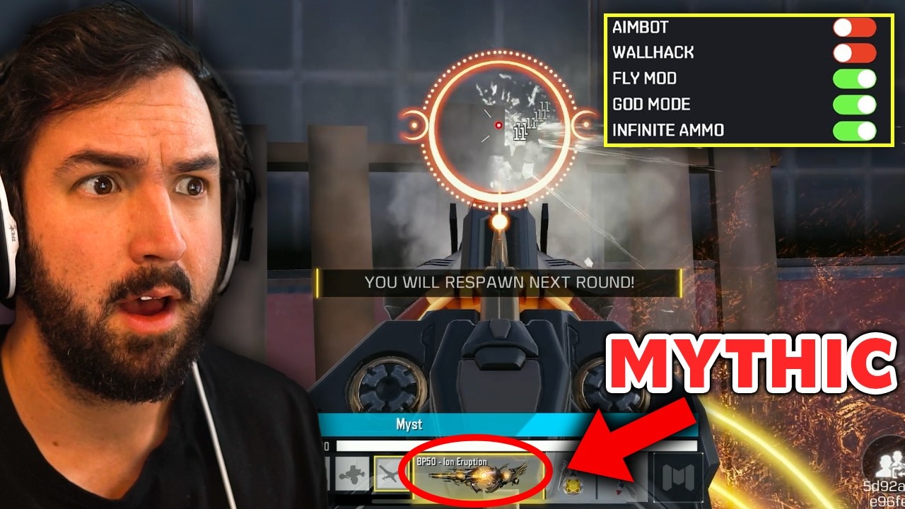 Getting trolled by a hacker in COD Mobile