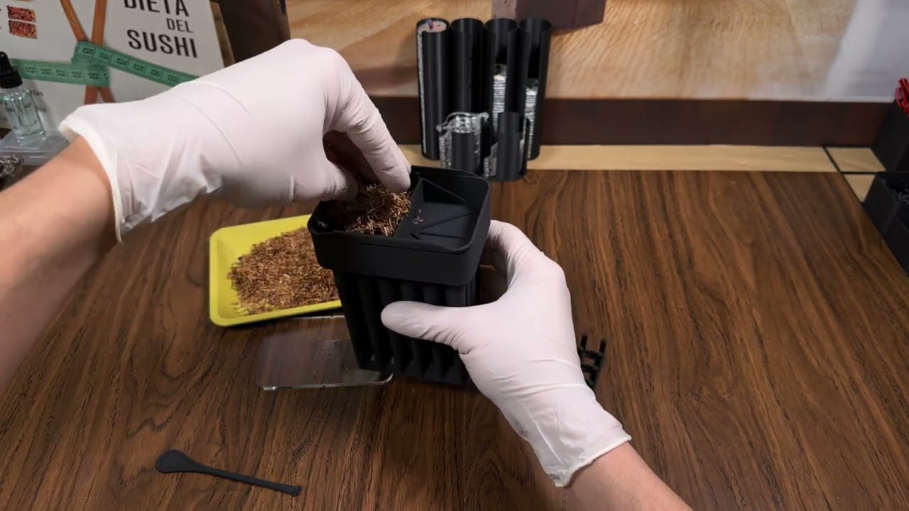 NIPRO 24 Cone Filling Machine - Herramienta de llenado de conos pre enrollados de 108 mm King Size