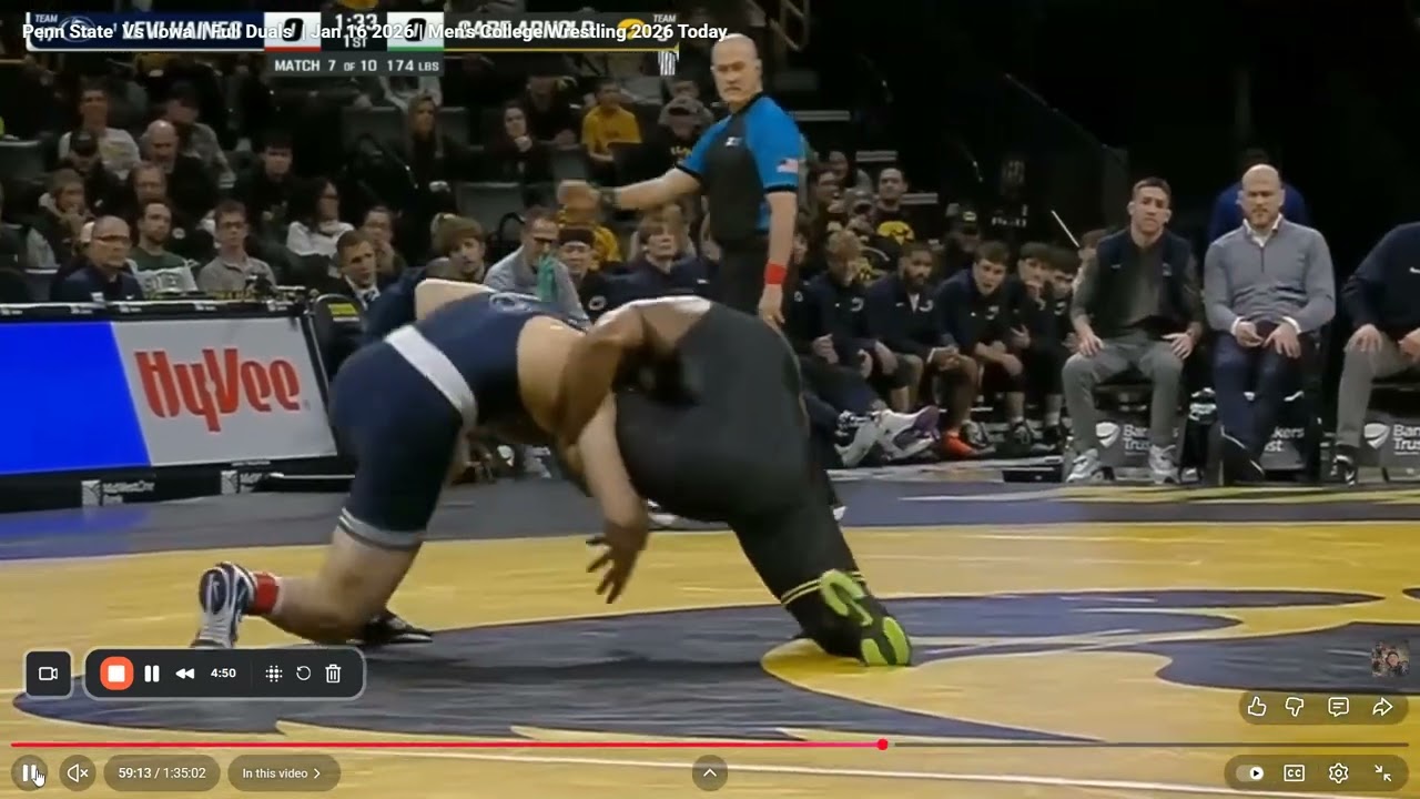 Penn State vs Iowa / Single Leg Finish