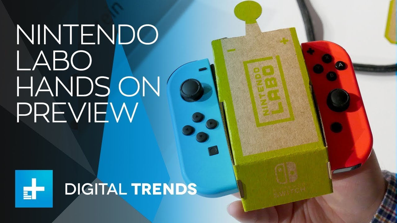 Nintendo Labo - Hands On Preview