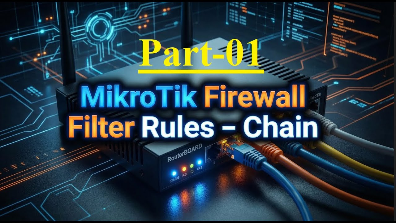 MikroTik Firewall Tutorial | Filter Rules & Chain Explained-1