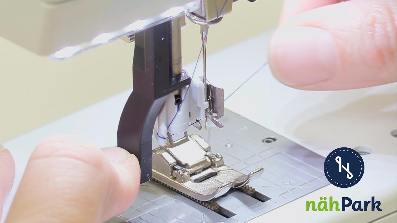 Bernina Näh- und Stickmaschinen – Oberfaden richtig einfädeln und so funktioniert der Einfädler