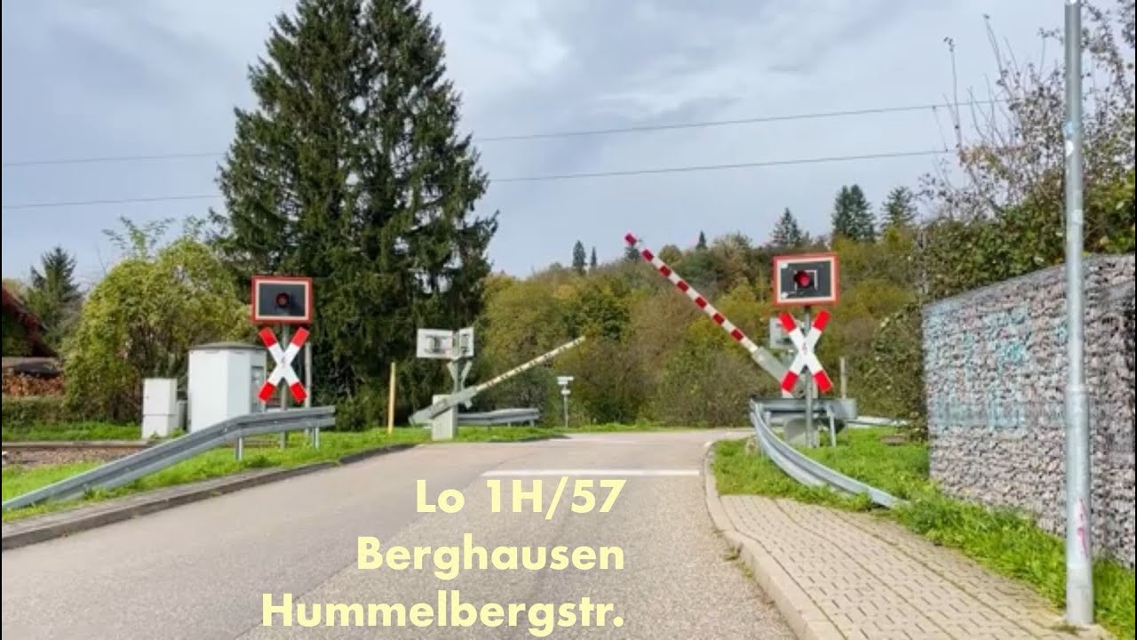 Bahnübergang Berghausen Hummelbergstraße  |  Lo 1H/57