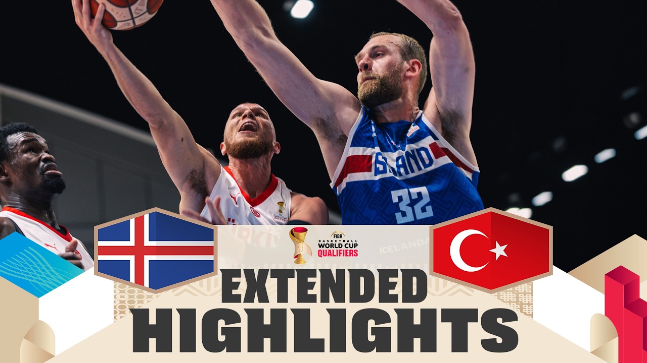 Iceland 🇮🇸 v T&uuml;rkiye 🇹🇷 | Extended Highlights | FIBA Basketball World Cup 2027 European Qualifiers