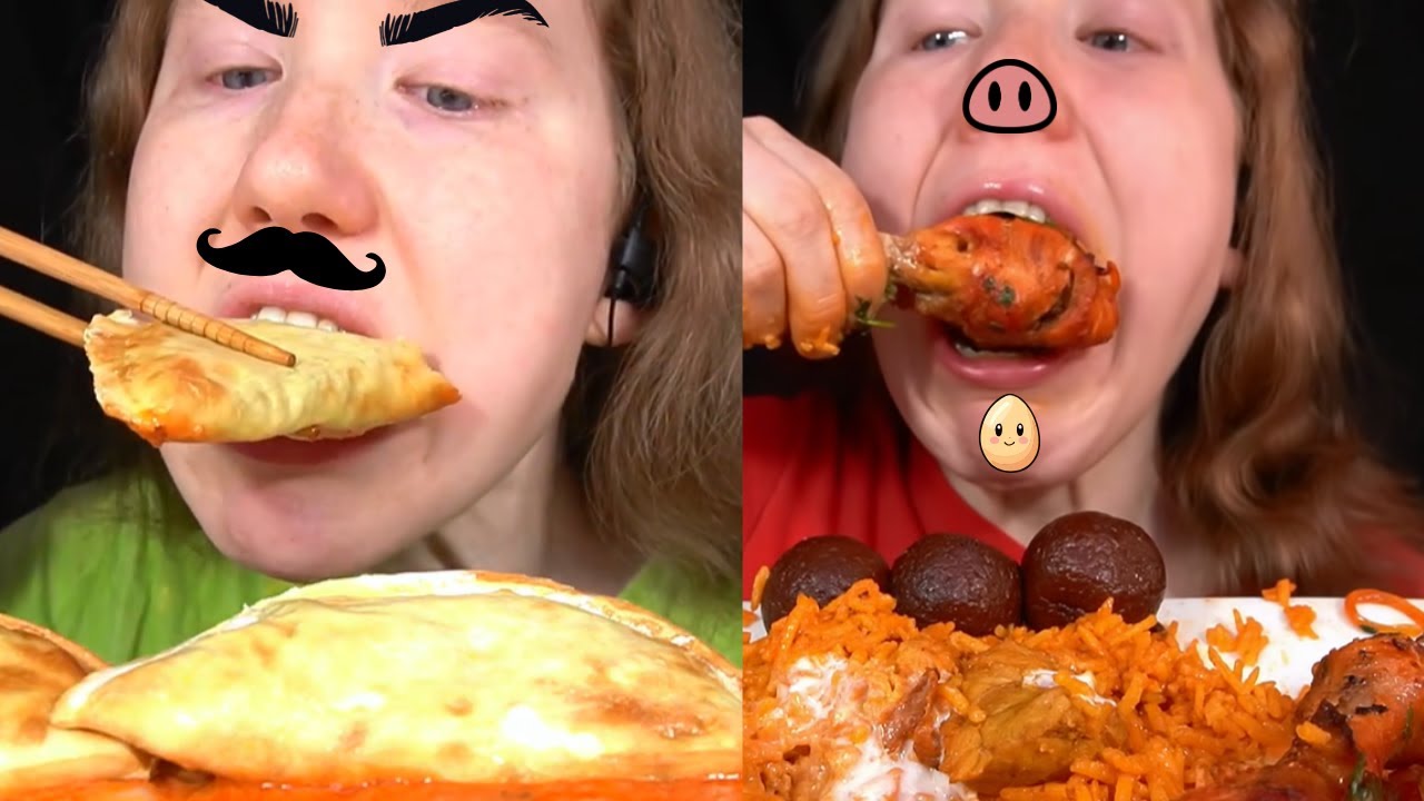 Songbyrd Asmr trying Iconic Foods EVER