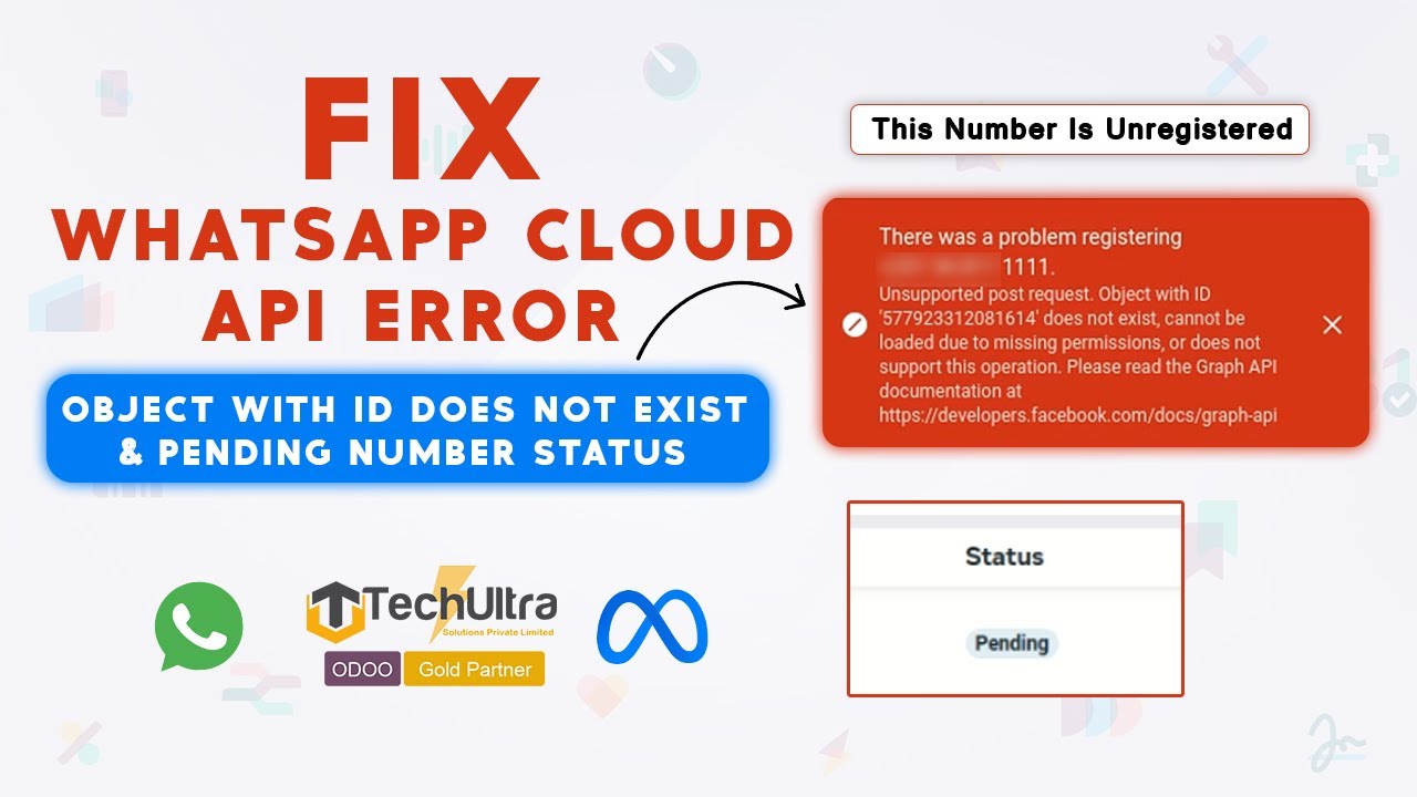 Fix WhatsApp Cloud API Error: 