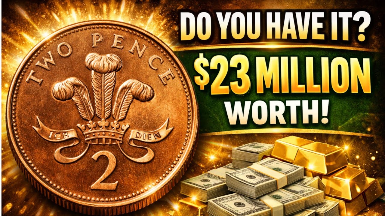 Top 4 Rare UK Two Pence Coins Collectors Are Paying Huge Money For!