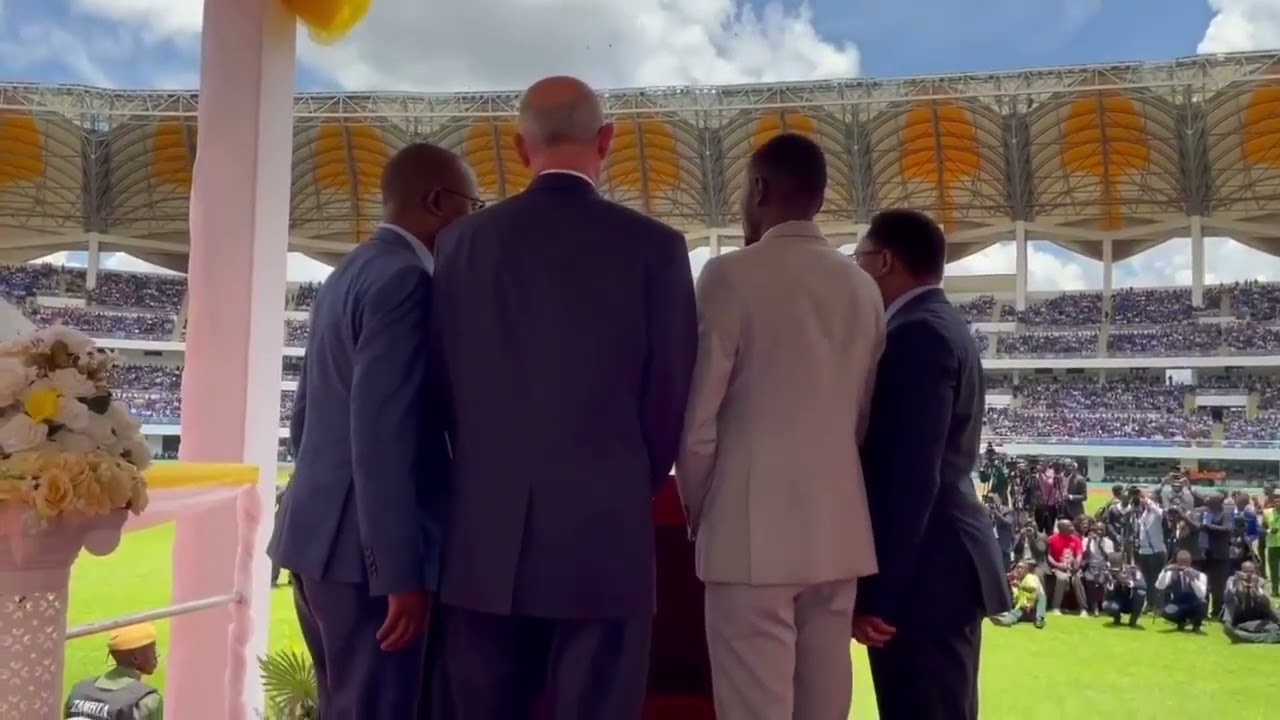 Sabbath day at National Heroes Stadium with Pr Ted NC Wilson & Zambian President Hakainde Hichilema