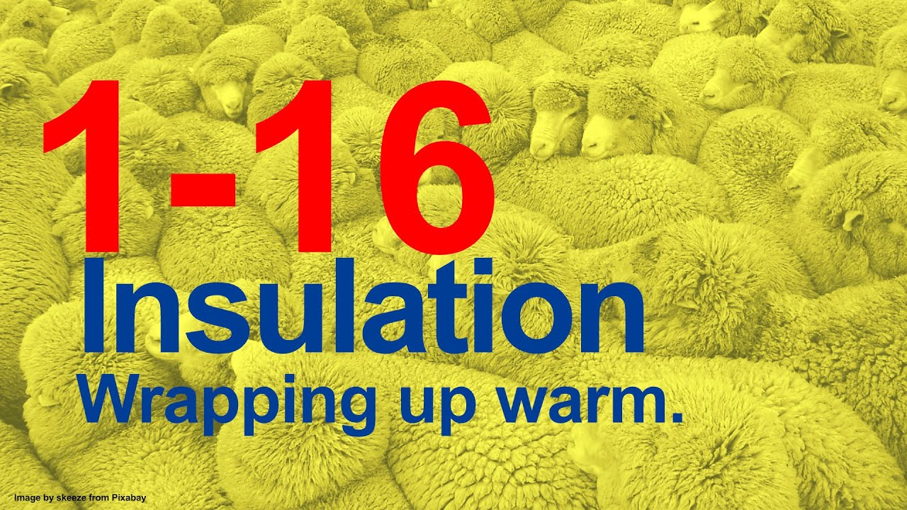 1-16 Insulation for buildings