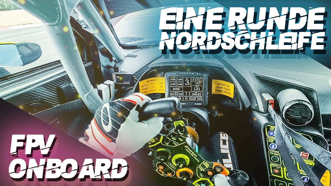 HELMKAMERA NORDSCHLEIFE  -  GODI'S ONBOARD AUDI R8 GT3 LMS | IronForce