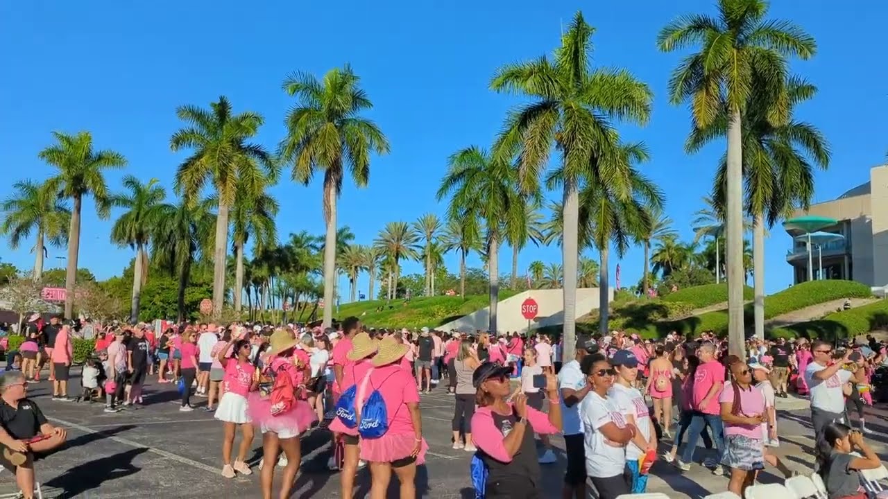 11th Annual Making Strides Against Breast Cancer Walk (Performed by Constantine at Amerant Arena)