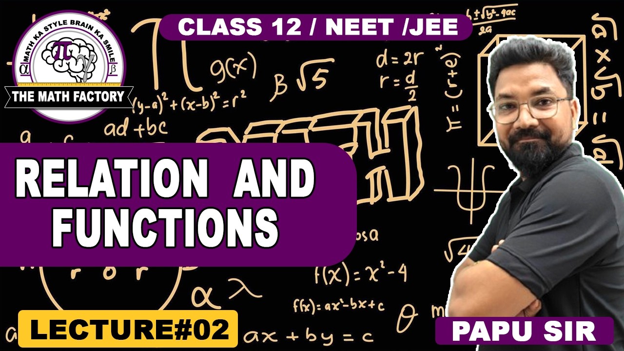 “Relations & Functions Made Easy – Class 12 Odisha Board 🔥
