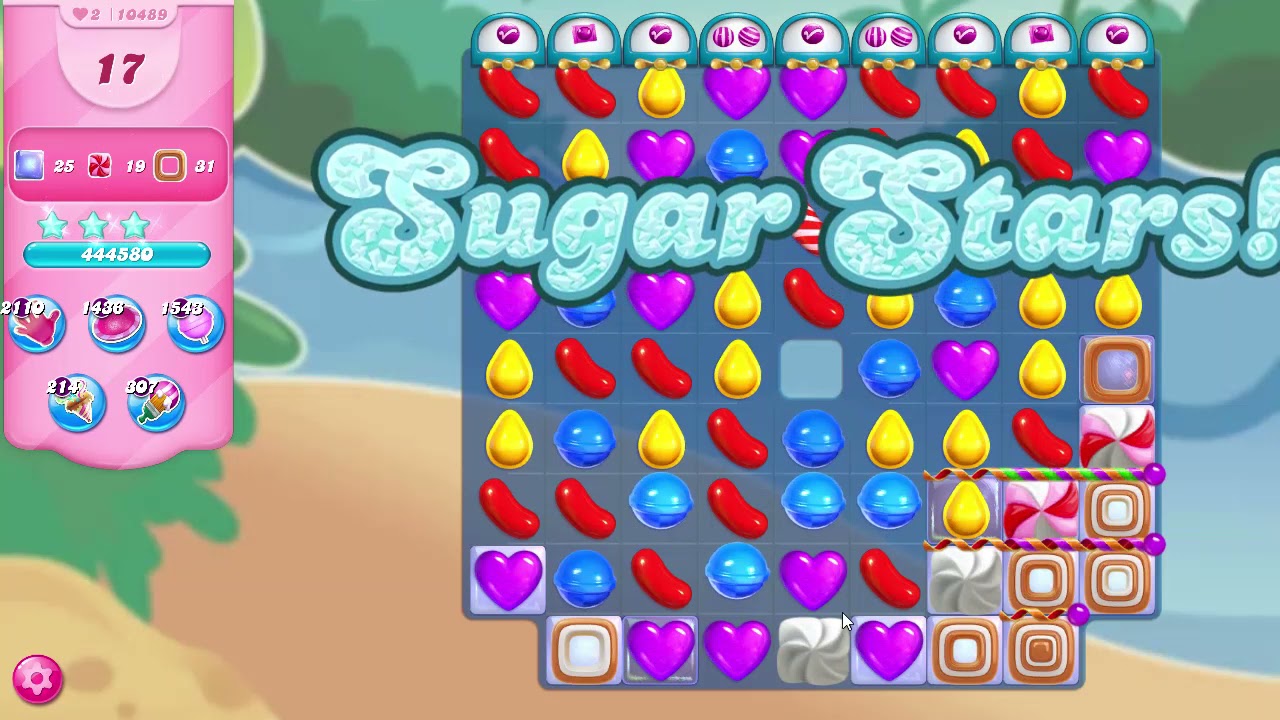 Candy Crush Saga Level 10489 NO BOOSTERS