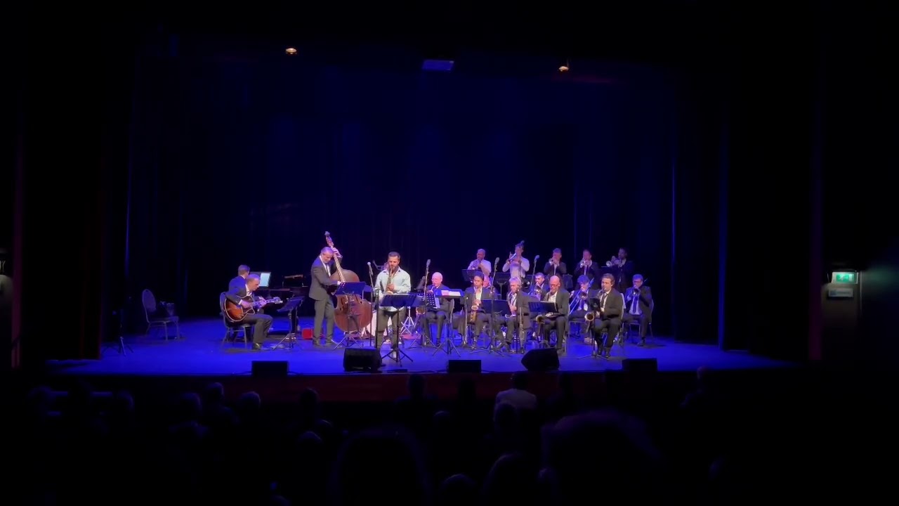 Swingin' Groningen 2024. Caravan - Stageband Jazz Orchestra sax special with Ben van Gelder