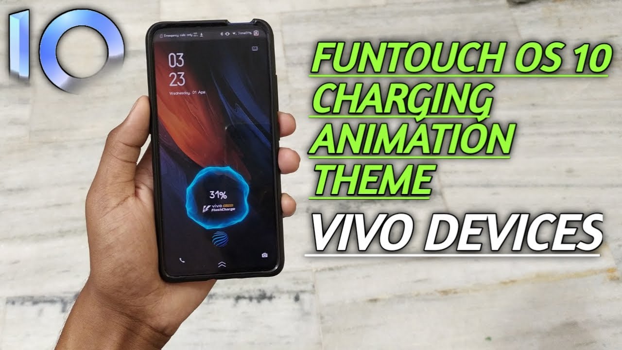 Funtouch os 10 charging animation theme vivo devices amazing look [HINDI]