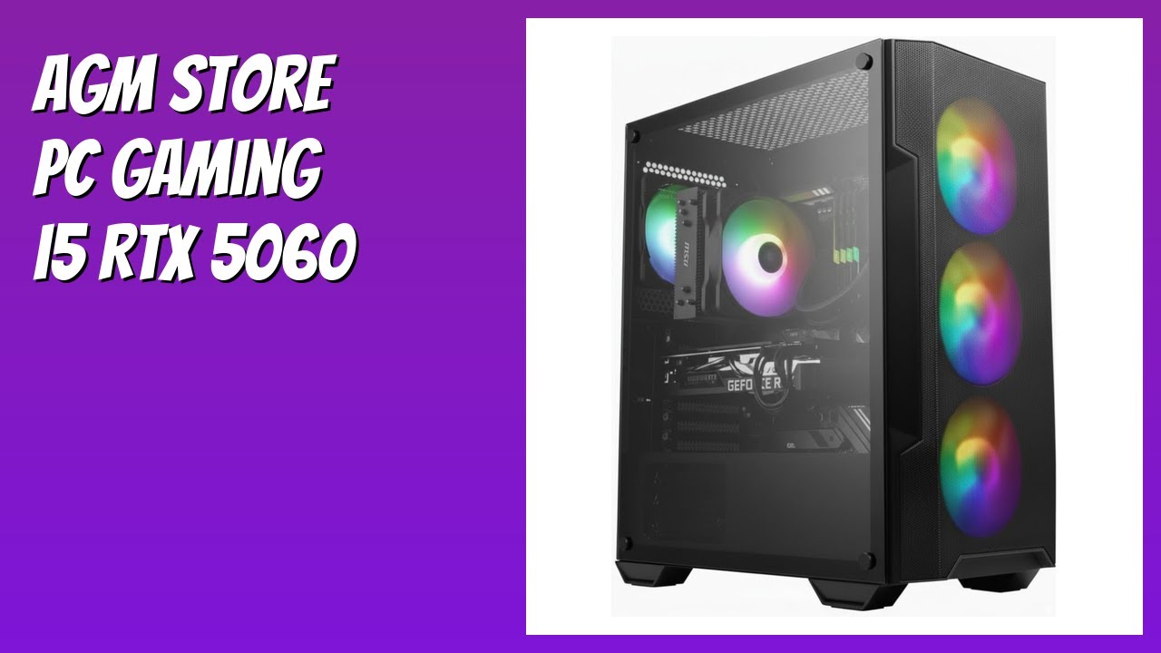 RECENSIONE (2025) : AGM store PC Gaming i5 RTX 5060. DETTAGLI