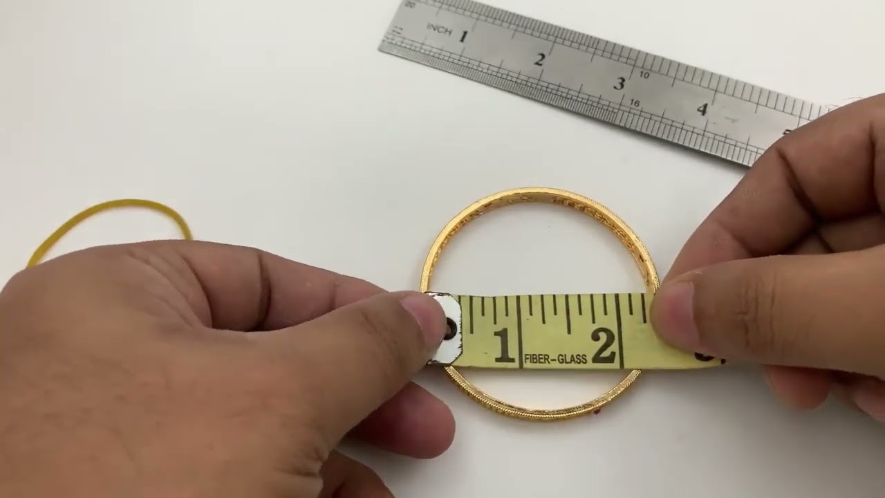 How to Measure Bangle Size । কিভাবে চুড়ির সাইজ মাপবেন