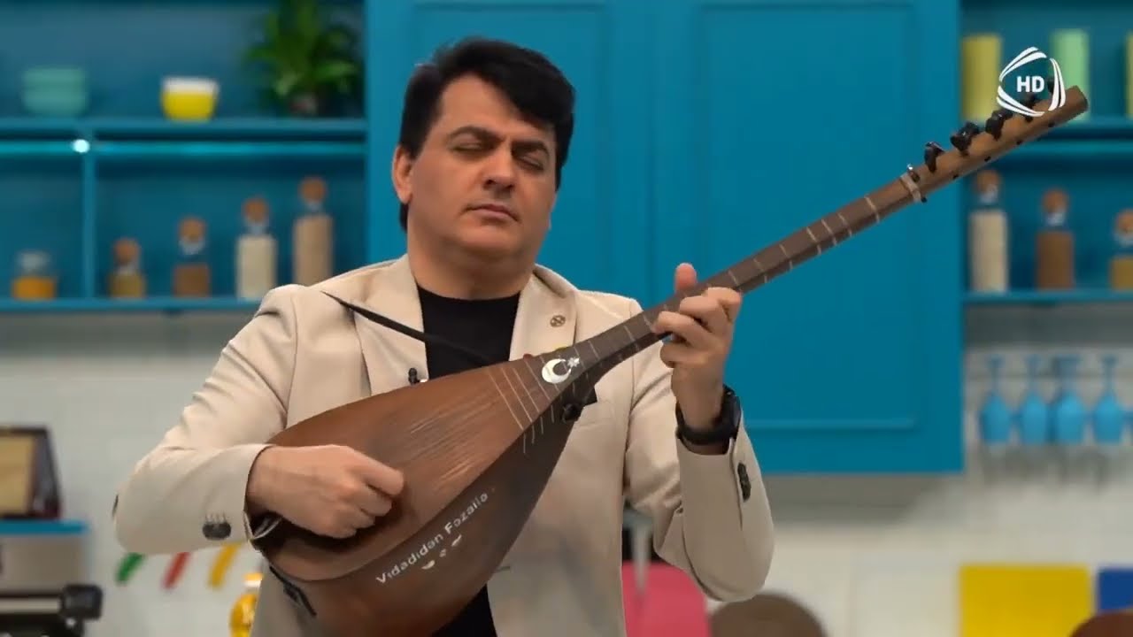 Fəzail Miskinli - Baş Sarıtel | Mətbəxdə AĞA | ATV ~ TV #fezailmiskinli #saz #trend #keşfet