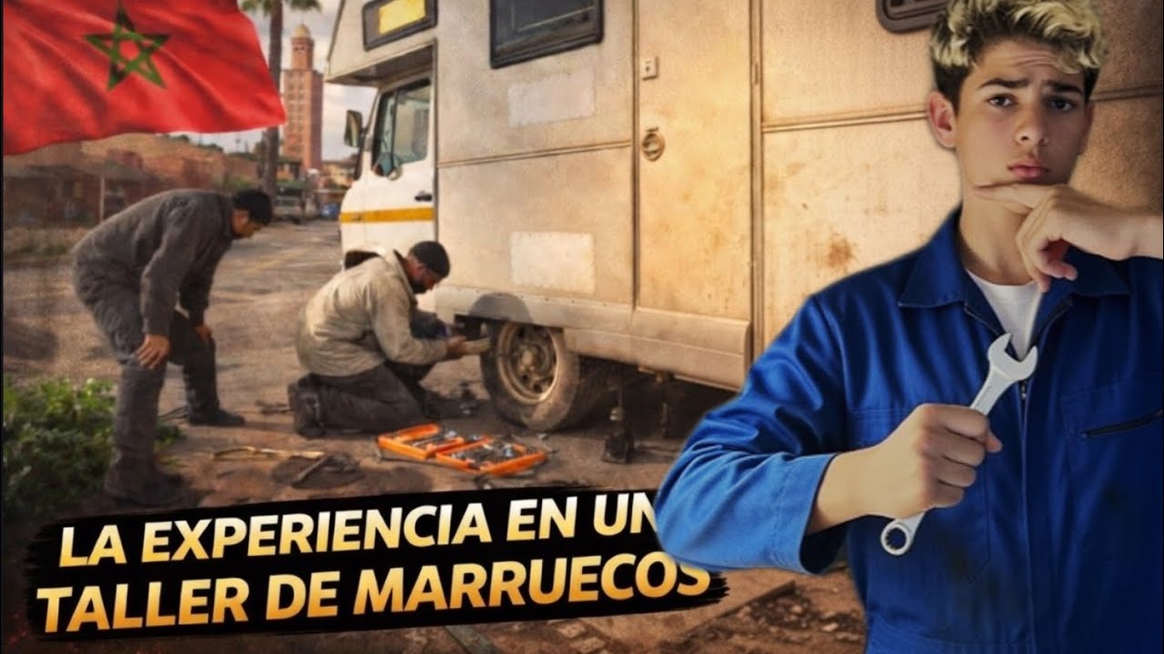 La experiencia en un taller de Marruecos 🧑‍🔧 ( epidodio 04)