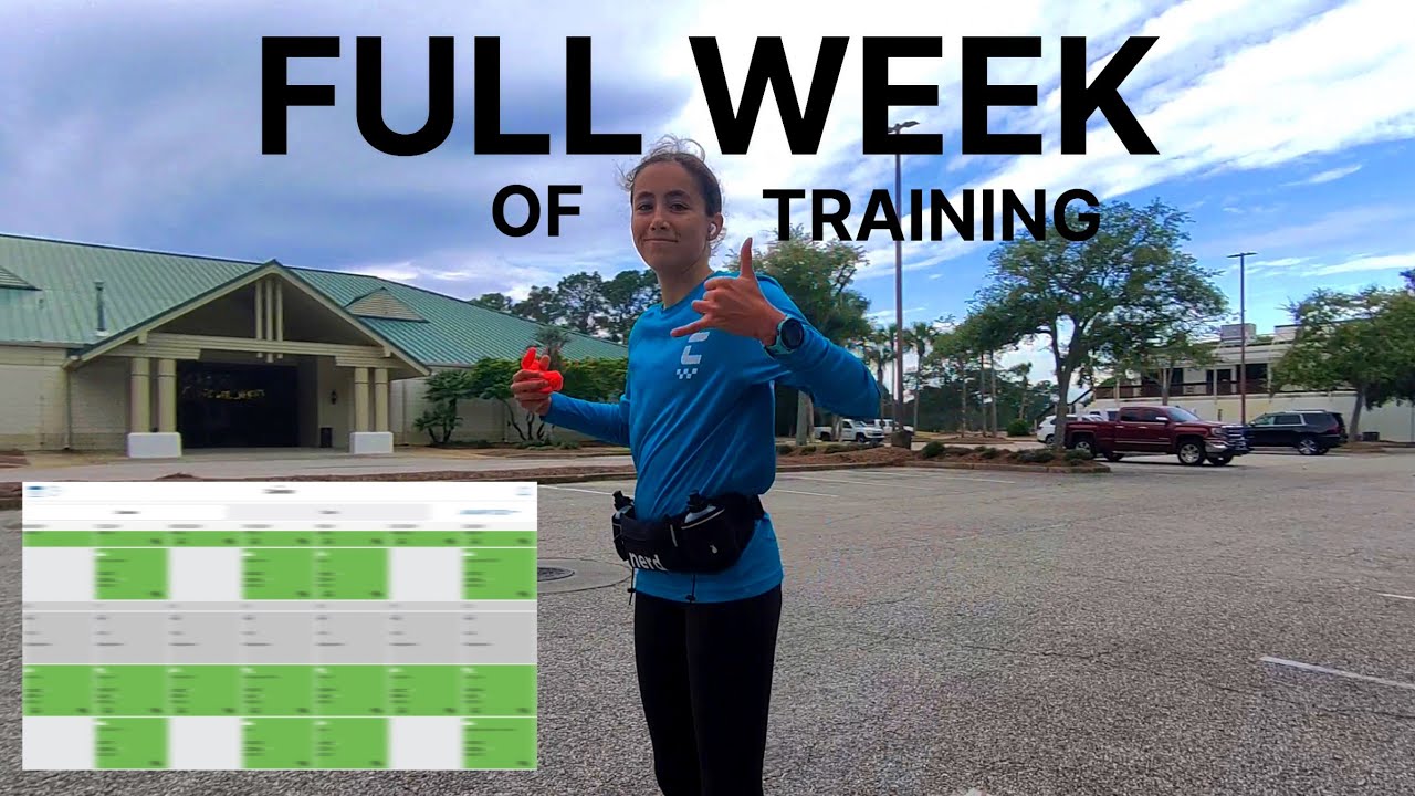 Full Week of Triathlon Training