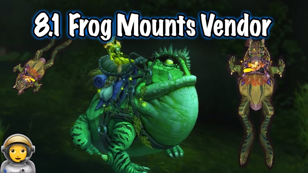 Jessiehealz - Frog Mounts Are Coming! WoW PTR 8.1