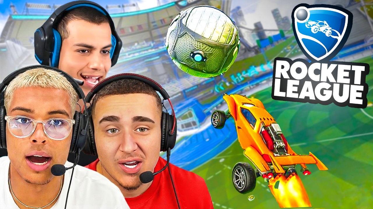 I Made Ron & Lacy RAGEQUIT In Rocket League…