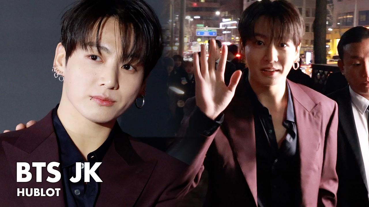 BTS, 전정국 미모가 미래다 | BTS JUNG KOOK HUBLOT PhotoCall