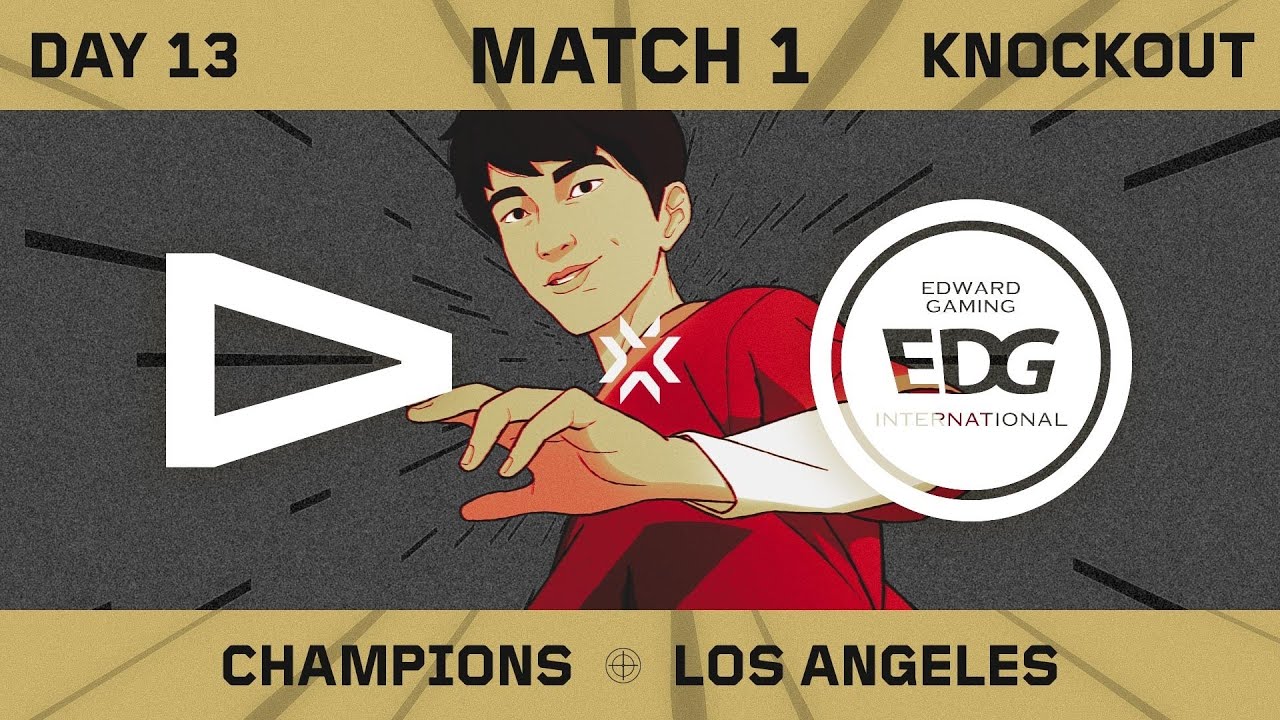LOUD vs EDward Gaming - VALORANT Champions - Knockout - Bind Map 1