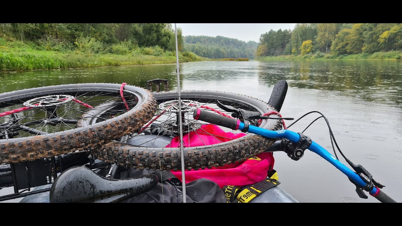 Рыбалка на Луге сентябрь 2021 (на велосипеде и лодке)