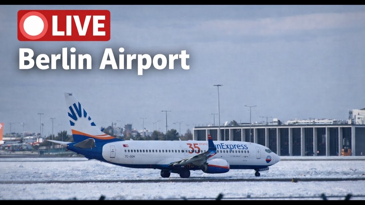 🔴 LIVE | Berlin Airport Plane Spotting ✈️ BER #livestream