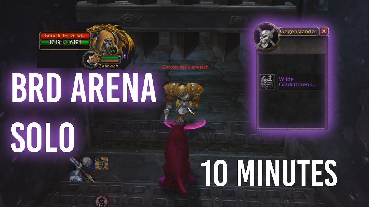 BRD Solo Arena - Savage Gladiator Chain in under 10 minutes