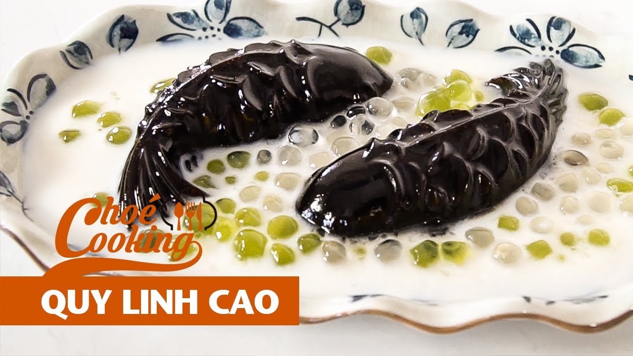 Hướng dẫn l&agrave;m Thạch Ch&egrave; Quy Linh Cao Thanh Nhiệt Giải Độc Trị Ngứa Ng&agrave;y H&egrave; - Ch&oacute;e Cooking
