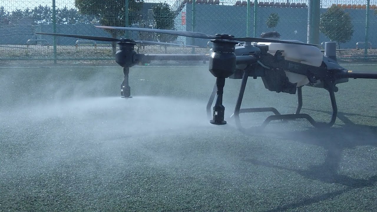 DJI AGRICULTURE T20P 경상 지역 비행 시연 | 솔빛 드론 AGRAS 진테크 보물섬드론교육원 FLYING