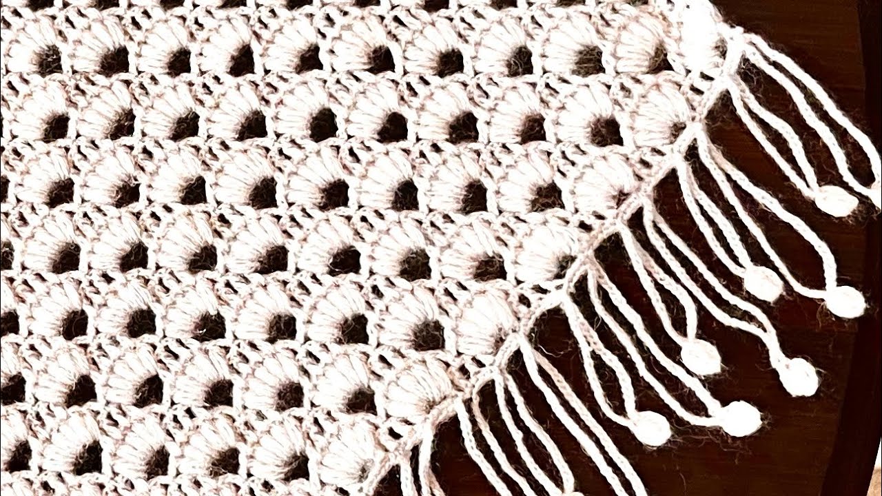 Çok Kolay✅Şahane Fıstıklı Şal Yapımı✅Yelek, Hırka, Kırlent, Etol Şal Modeli