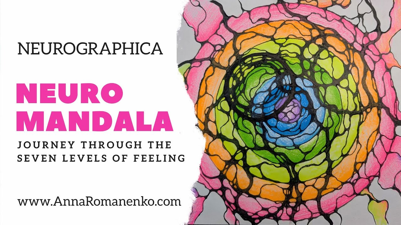 Neurographica Class. NeuroMandala - Journey Through the Seven Levels of Feeling.