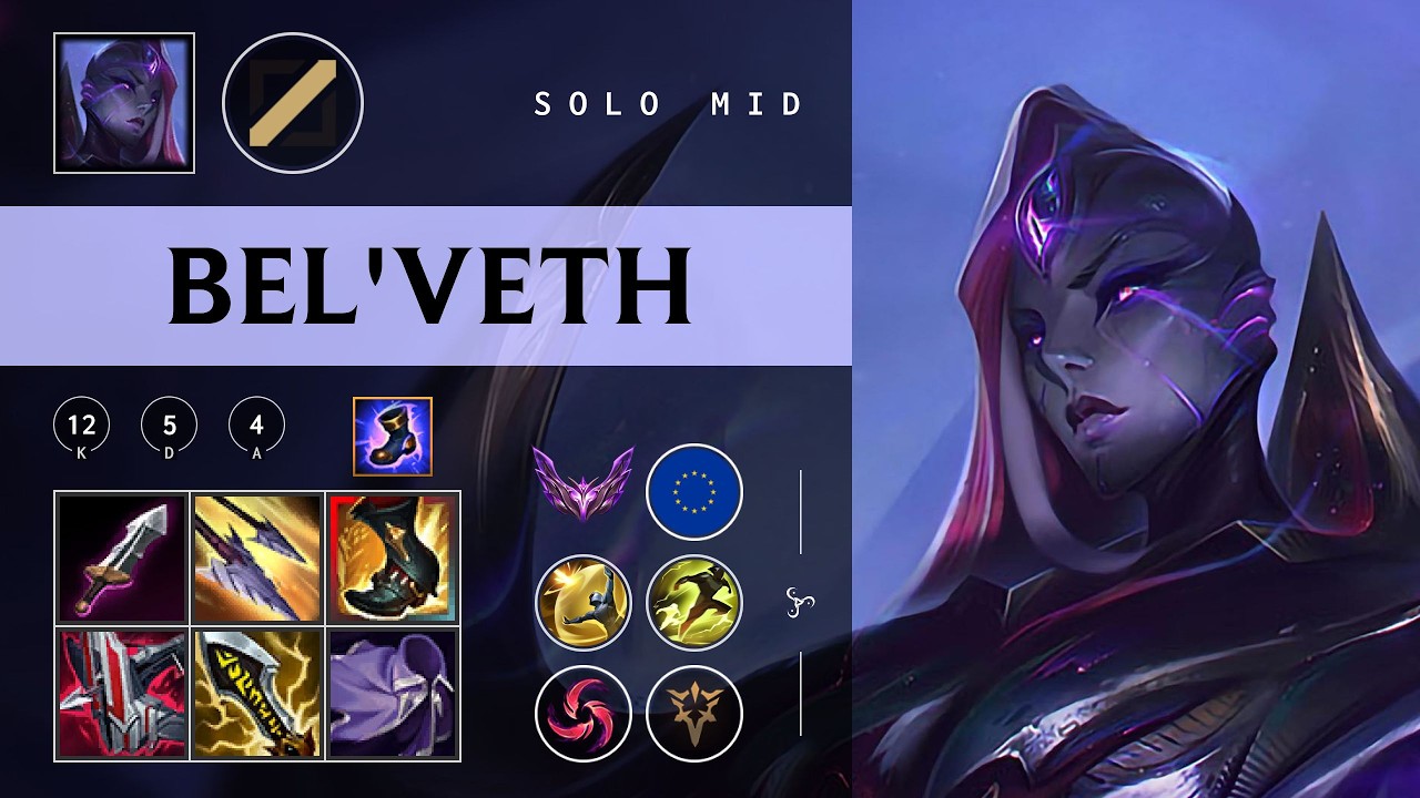 Bel'Veth Mid vs Yone - EUW Master Patch 26.04