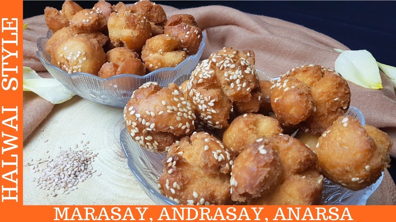 Andrasay Recipe| Instant Anarsa Recipe| Pakistani Halwai Style Marasay