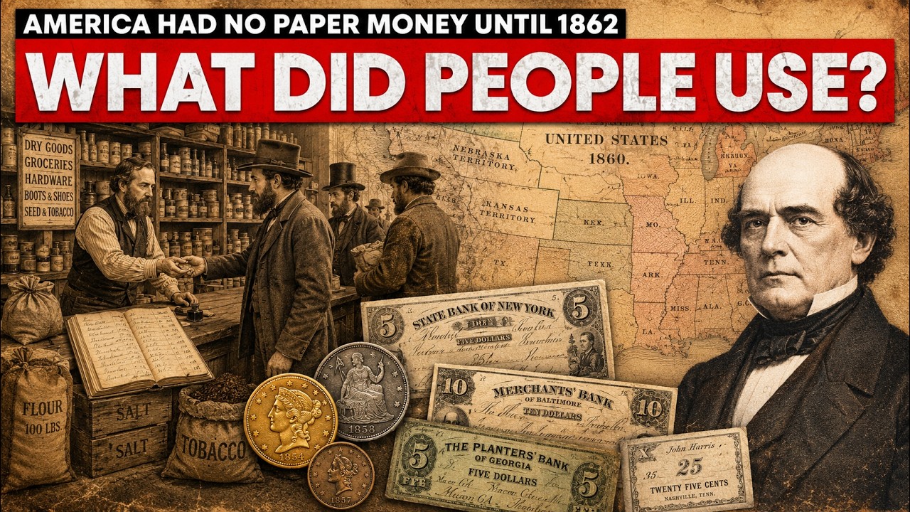 America Had No Paper Money Until 1862 &mdash; What Did People Actually Use?