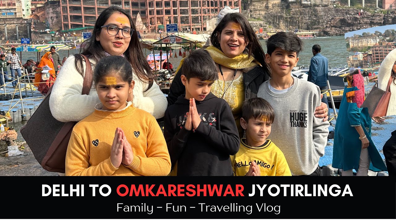 Delhi to Ujjain Road Trip – Day 2 | Indore to Omkareshwar | Family Travel Vlog 2026 | Škoda kylaq