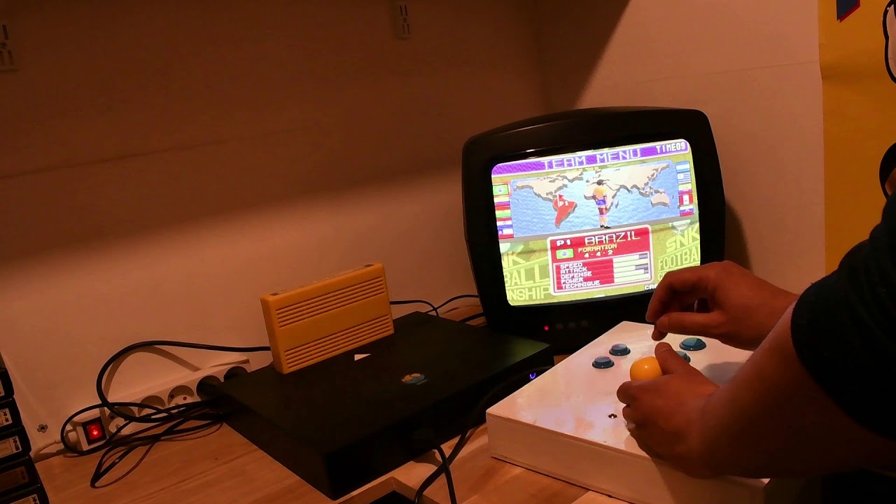 Neo Geo MVS 161 in 1 Unboxing and test