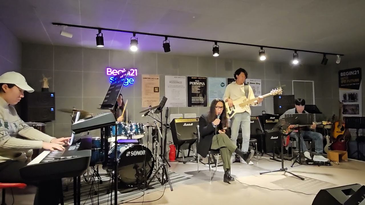She's Gone-SteelHeart/cover by RailRoad/practice clip 25.10.19/비긴21캠프 #RockBandCover