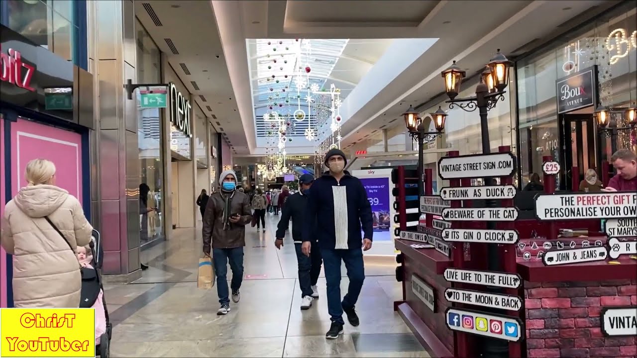 Southampton Christmas 2021 | Westquay Shopping Centre Christmas | Southampton Walk | UK 4