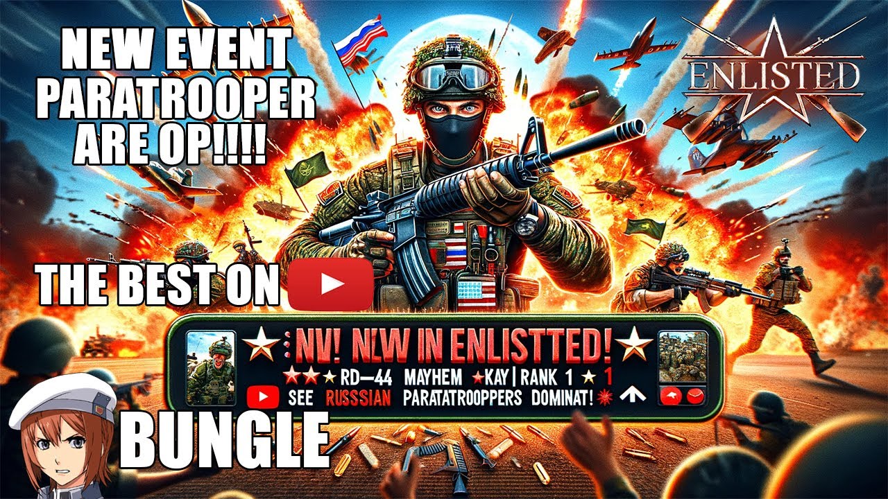🚨 Must-Grind Event! RD-44 Paratroopers at Rank 1 in Enlisted! 🪂💥