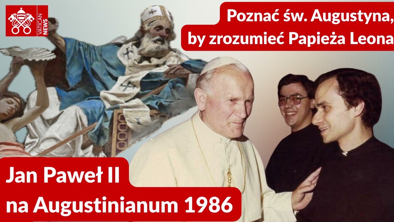 Jan Paweł II o św. Augustynie na Instytucie Patrystycznym 1986