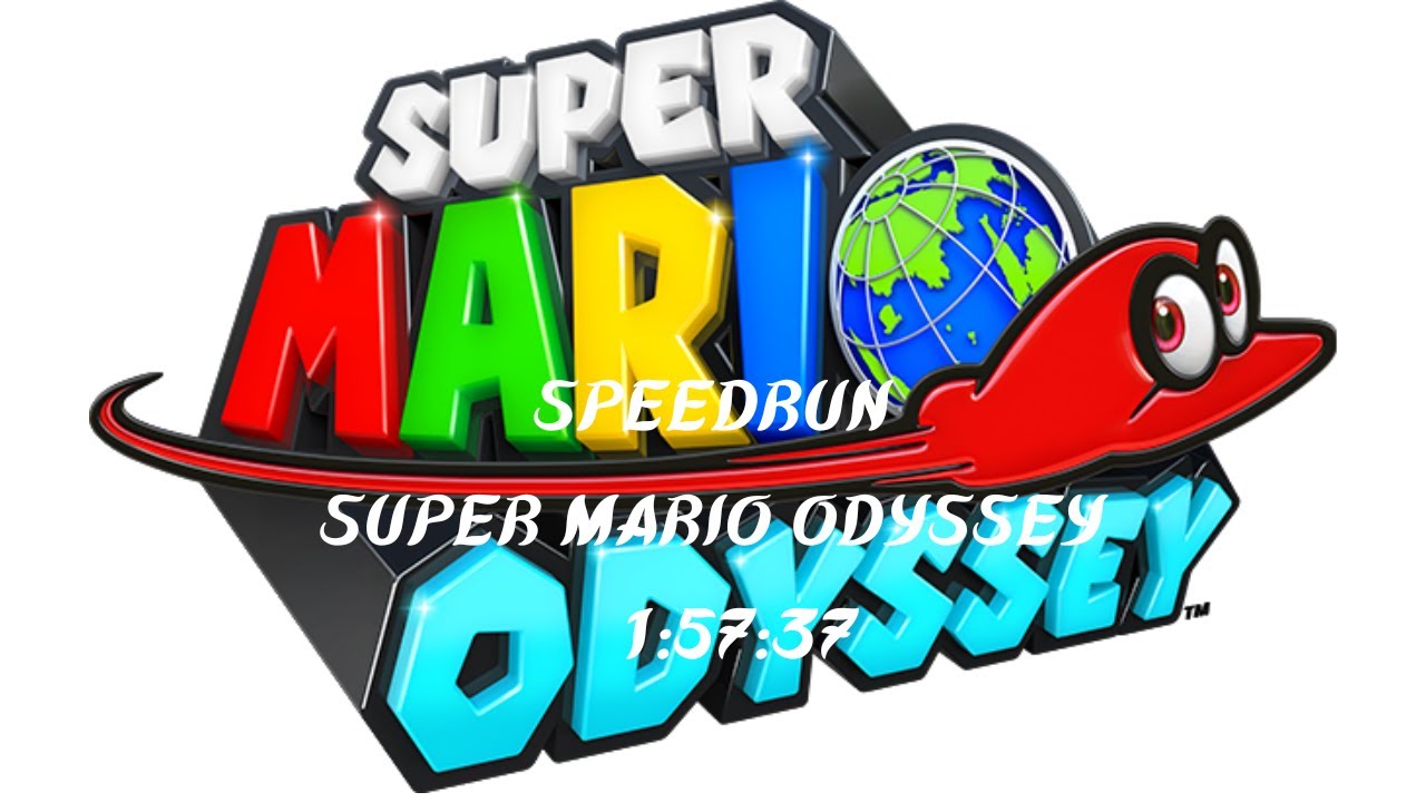 First speedrun Super Mario Odyssey
