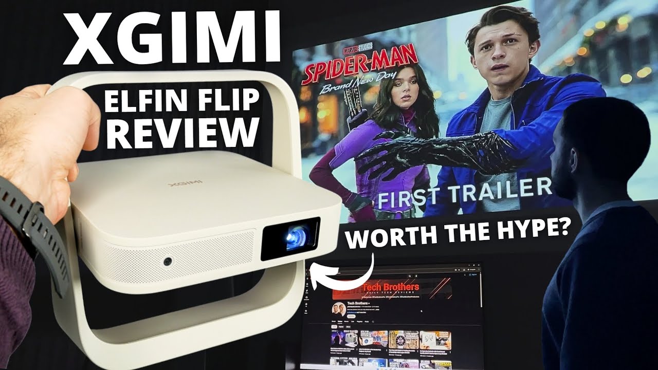 XGIMI Elfin Flip REVIEW: The Most Hyped Projector under $300! Is It Really Good?
