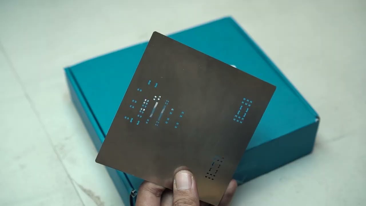 Cara bikin SMT Stencil di JLCPCB